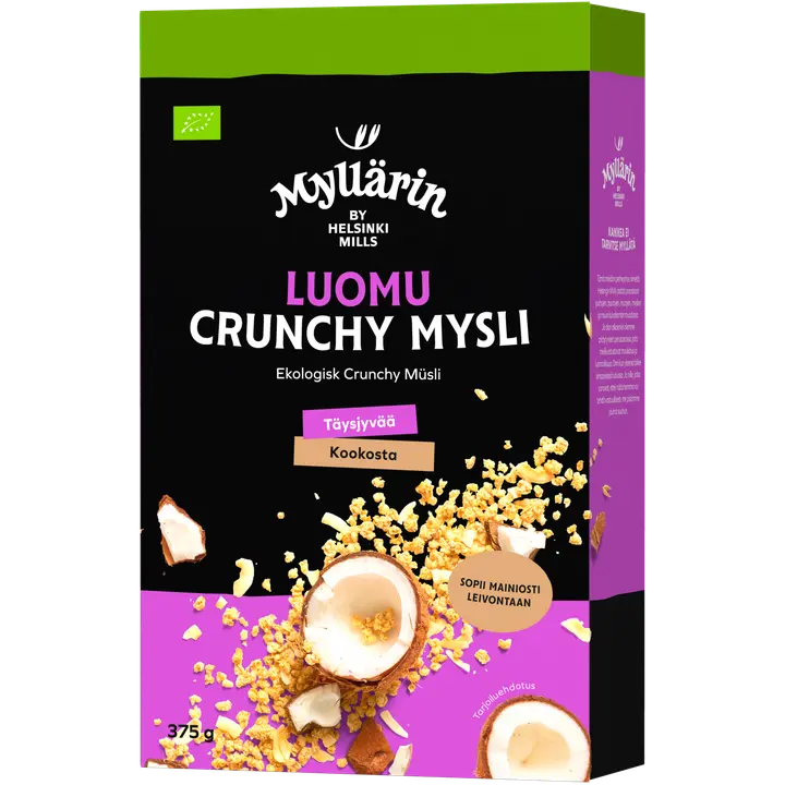 Myllärin Luomu Crunchy Mysli 375 g