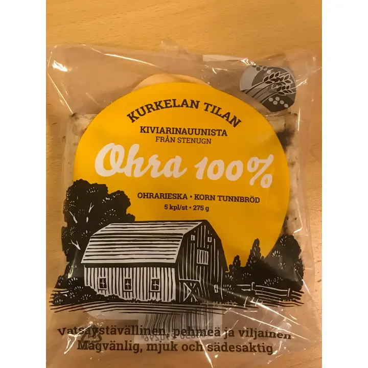Kurkelan Tilan  5kpl/275g Ohra 100 %