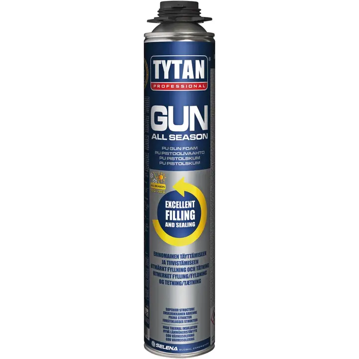 Liimvaht Tytan O2 GUN All Season Ergo 750 ml
