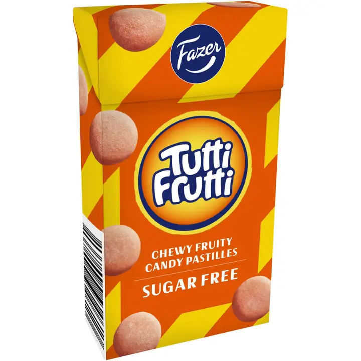 Fazer Tutti Frutti sokeriton hedelmä pastilli 40 g