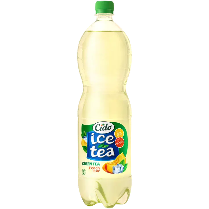 CIDO virsikumaitseline roheline jäätee 1 L