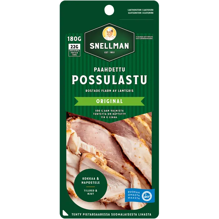 Snellman  Paahdettu possulastu