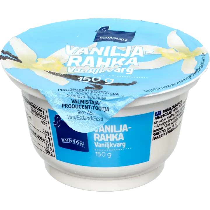 Rainbow vaniljarahka 150g