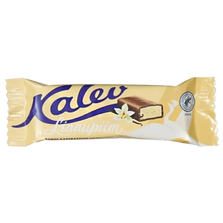 Kalev linnupiimabatoon vanillitäidisega 35 g