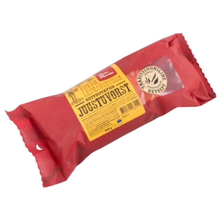 Maks ja Moorits Suitsutatud Juustuvorst 500G