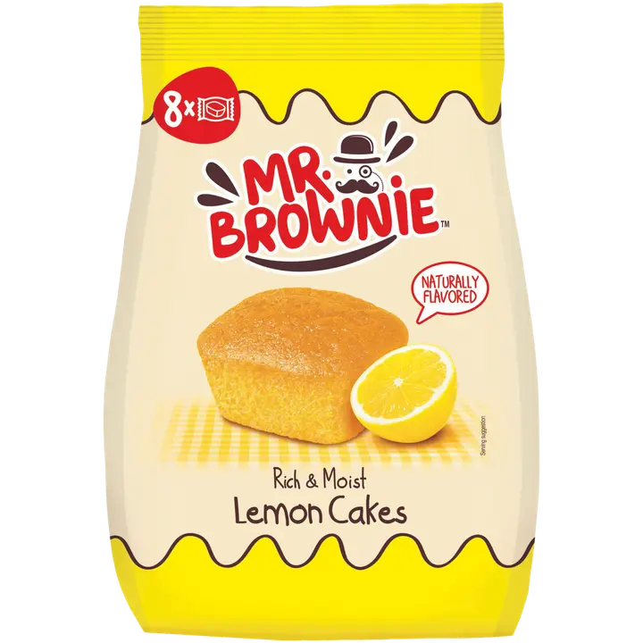 Mr. Brownie Lemon Cakes 200g