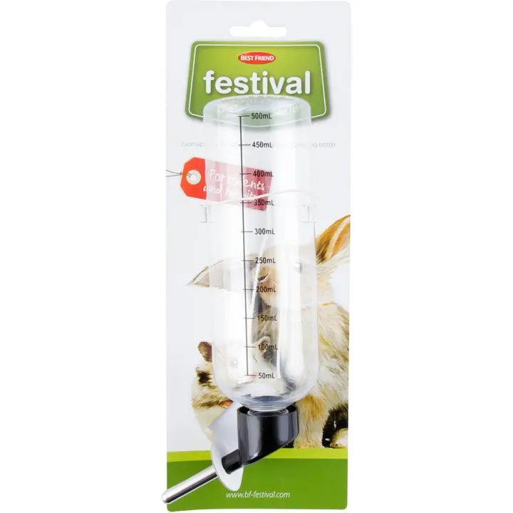 Best Friend Festival Fresh jyrsijän juomapullo 500ml