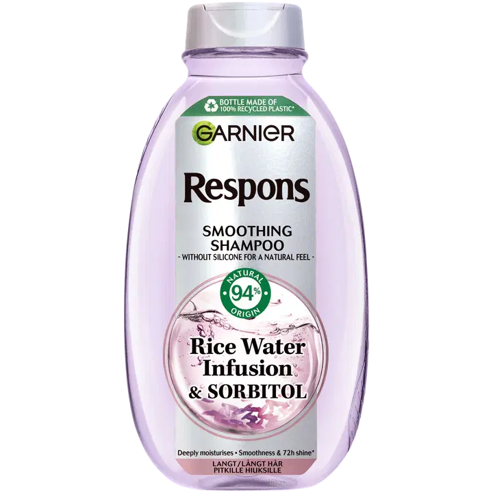 Garnier Respons Rice Water Shampoo normaaleille hiuksille 400 ml