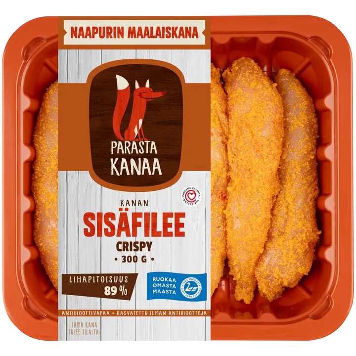 Naapurin Maalaiskanan sisäfilee, crispy 300g
