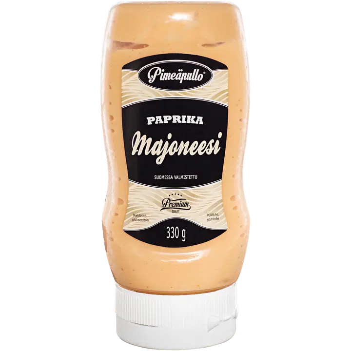 Pimeäpullo Paprikamajoneesi 330g