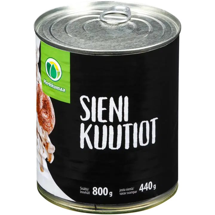 Herkkumaa sienikuutiot 800/440g