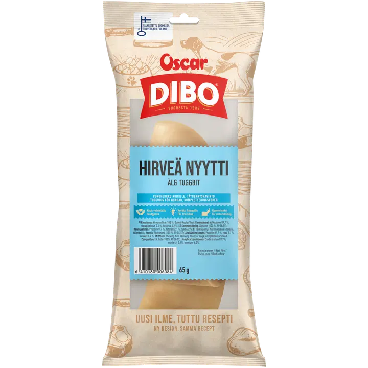 DIBO Hirveä nyytti puruherkku 65 g (2 kpl)