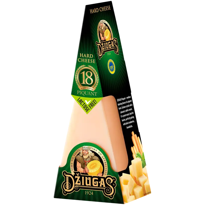 Džiugas Kõva juust Piquant, 18 kuud, 180 g