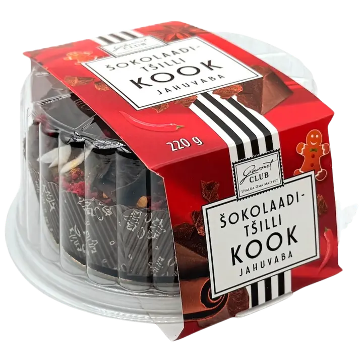 Gourmet Club Šokolaadi-Tšilli Kook 220 g