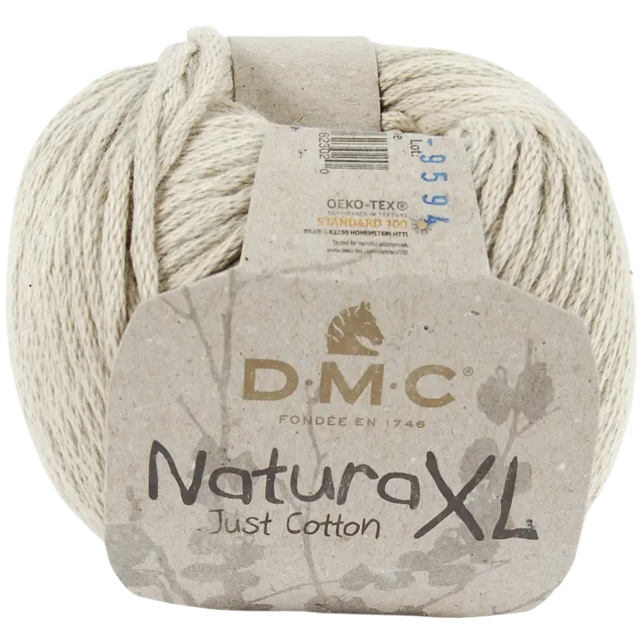 DMC Natura XL puuvillalanka 100g beige