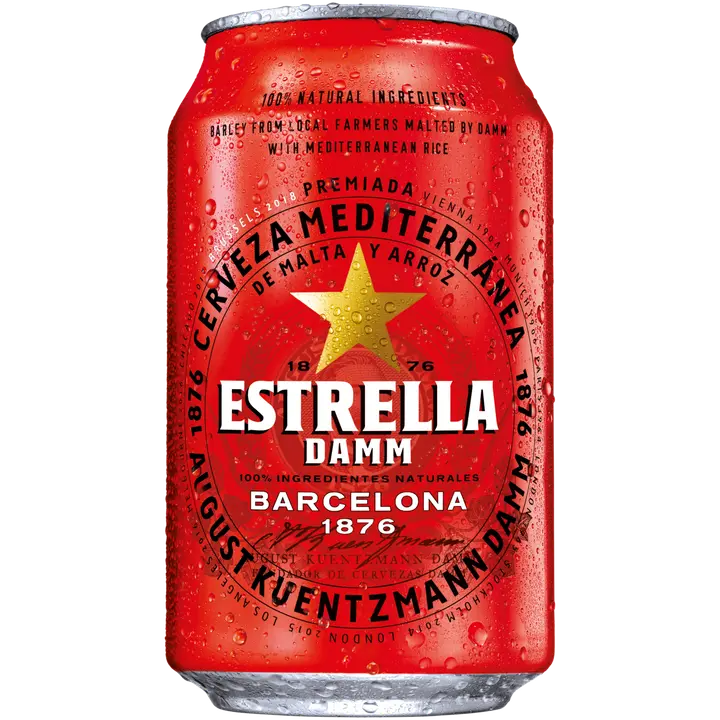 Estrella Damm õlu 4,6%vol 330ml