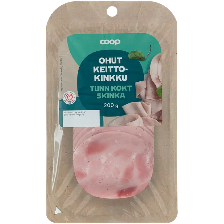 Coop ohut keittokinkku 200 g