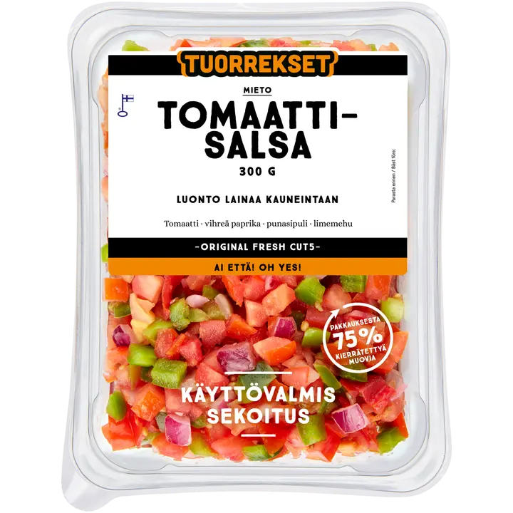 Tuorrekset Mieto tomaattisalsa 300 g