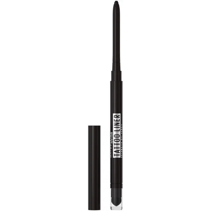 Maybelline New York Tattoo Liner Automatic Gel pencil 20 Pitch Black silmänrajauskynä 0,28 g