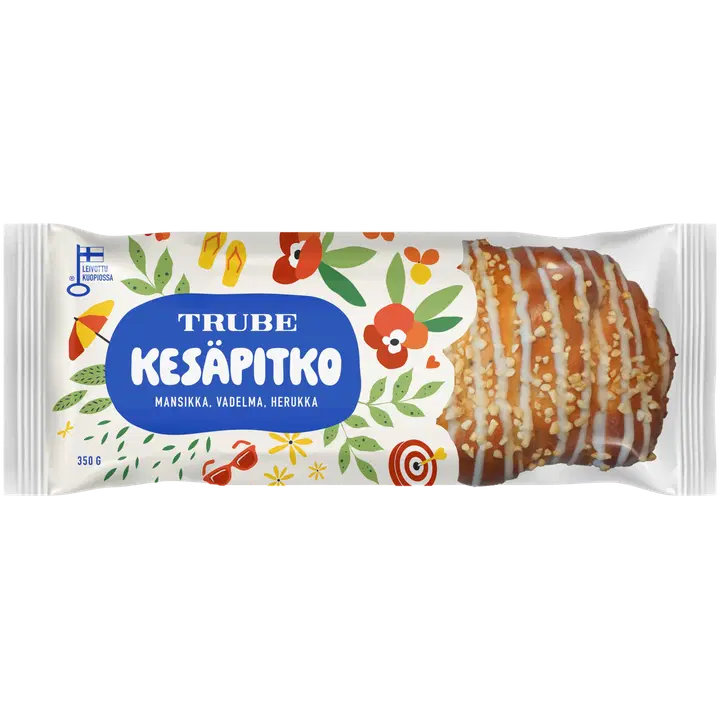 Trube Kesäpitko 350 g marjatäytteinen pullapitko