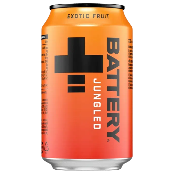Battery Jungled energiajuoma tölkki 0,33 L