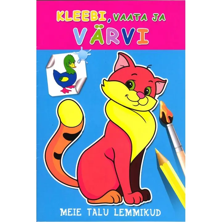 AJAKIRI KLEEBI, VAATA JA VÄRVI