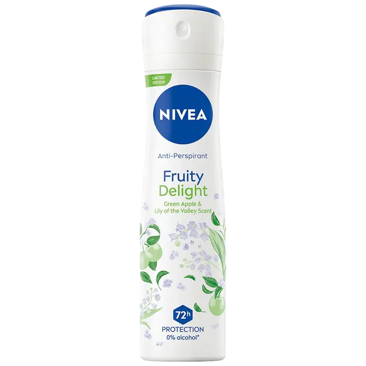 NIVEA 150ml Fruity Delight Deo Spray -antiperspirantti