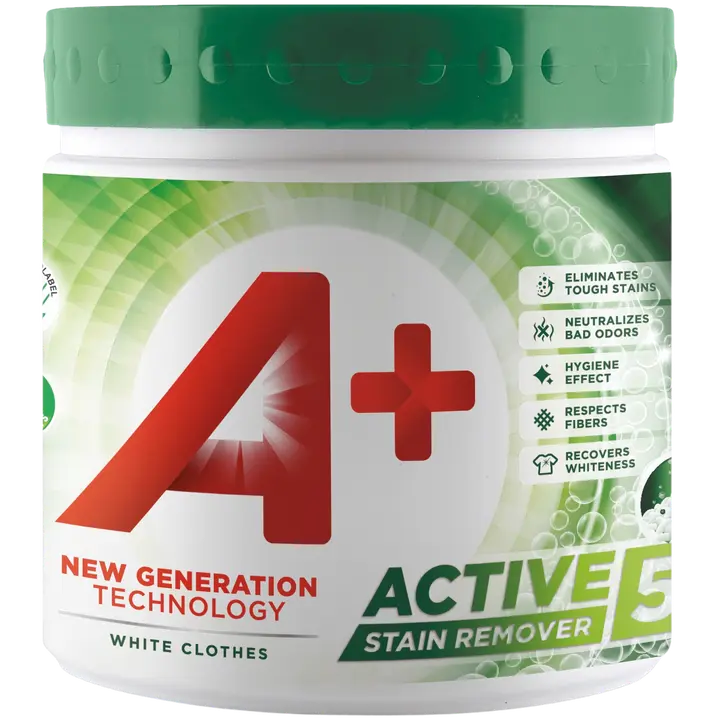 A+ Stain Removal Tahranpoistoaine jauhe 465g White