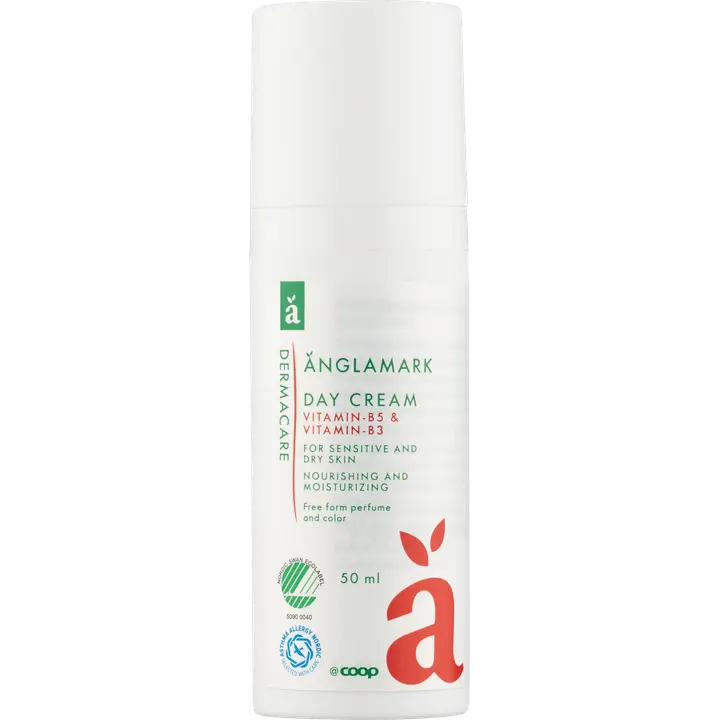 Änglamark päevakreem vitamiin B5/B3 tundlikule ja kuivale nahale 50ml