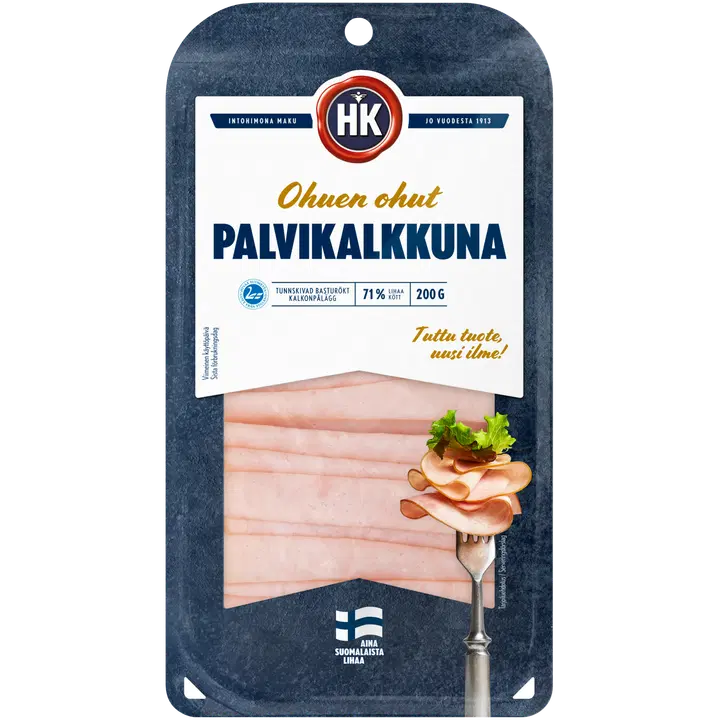 HK Ohuen ohut Palvikalkkuna 200 g