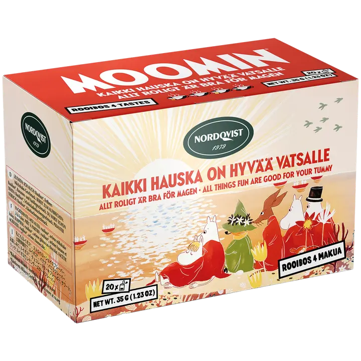 Nordqvist Kaikki hauska on hyvää vatsalle 20x1,75g maustettu rooibos