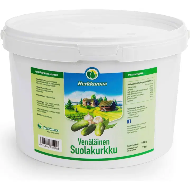 Herkkumaa venäläinen suolakurkku irtomyynti