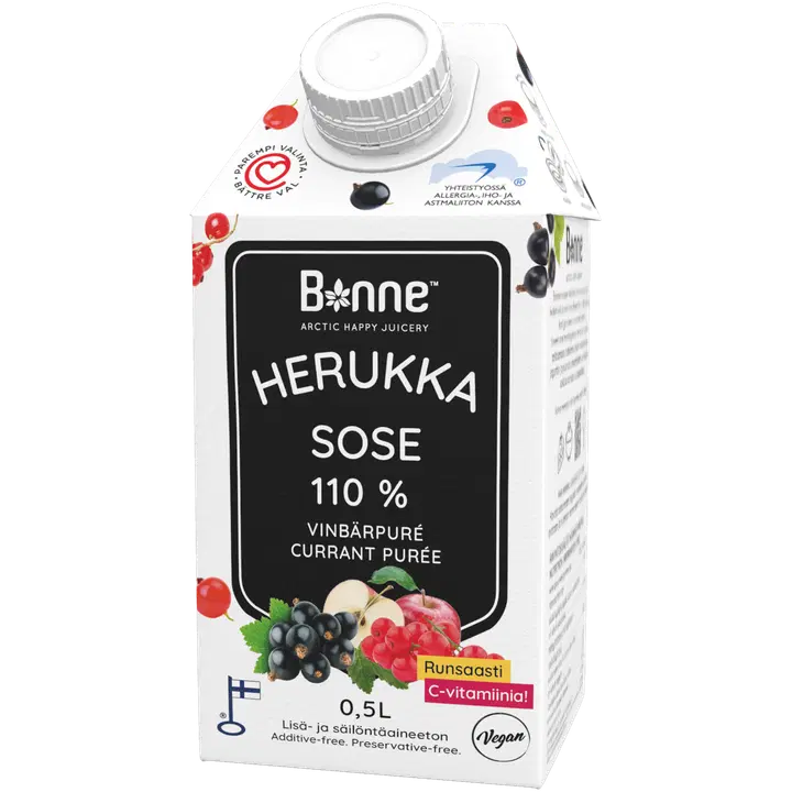 Bonne Herukkasose 110% 0,5L