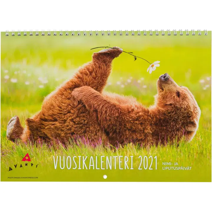 Seinäkalenteri 2021 Avanti eläimet