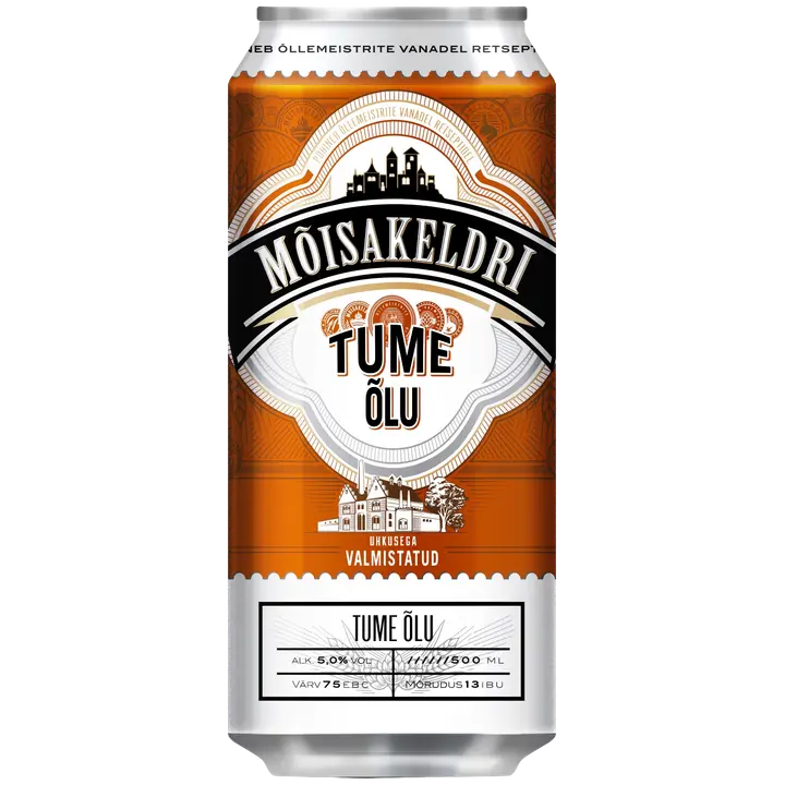 Mõisakeldri tume õlu 5%vol 500ml