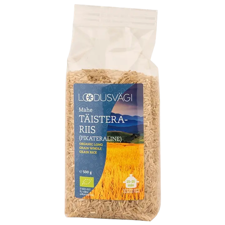 Loodusvägi täistera riis, mahe, 500 g