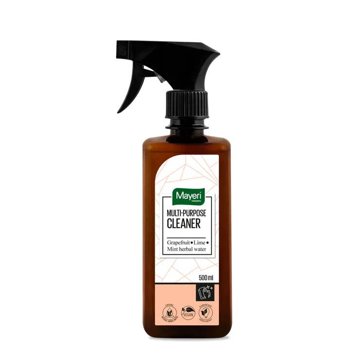 MAYERI ORGANIC YLEISPUHDISTUSAINE GRAPEFRUIT & LIME - MINT HERBAL WATER 500 ML SPRAY