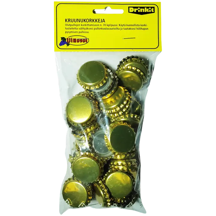 Drinkit Kruunukorkit 70kpl