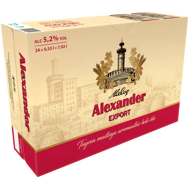 Alexander Export õlu 5,2%vol 24X330ML