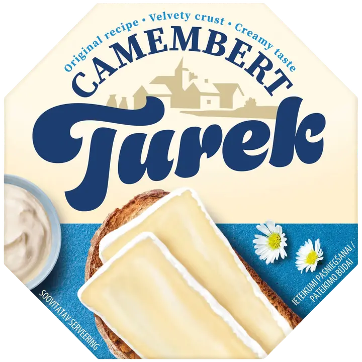 Turek Camembert Natural valgehallitusjuust 120g