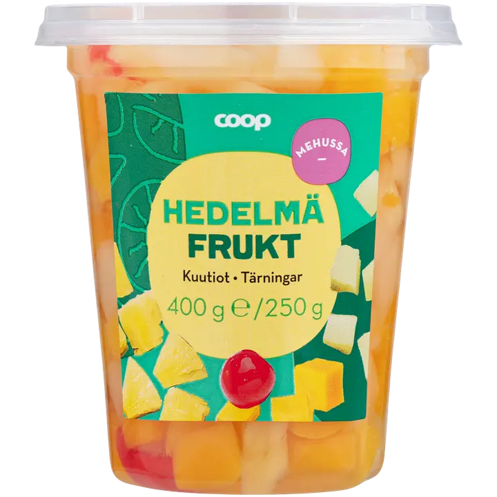 Coop hedelmäkuutiot mehussa 400/250 g