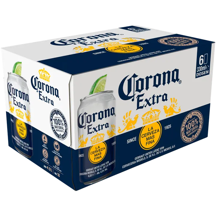 Corona Extra õlu 4.5%vol 6x330ml