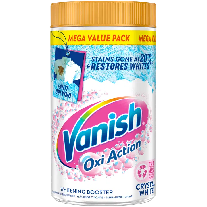 Plekieemalduspulber Vanish White 1,5kg