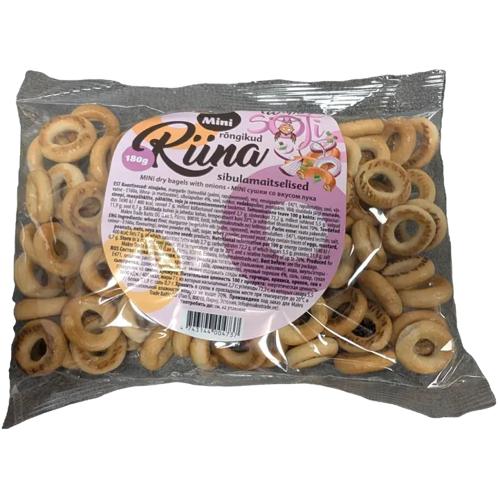 Waffa Sofi mini rõngik riina sibulaga 180g