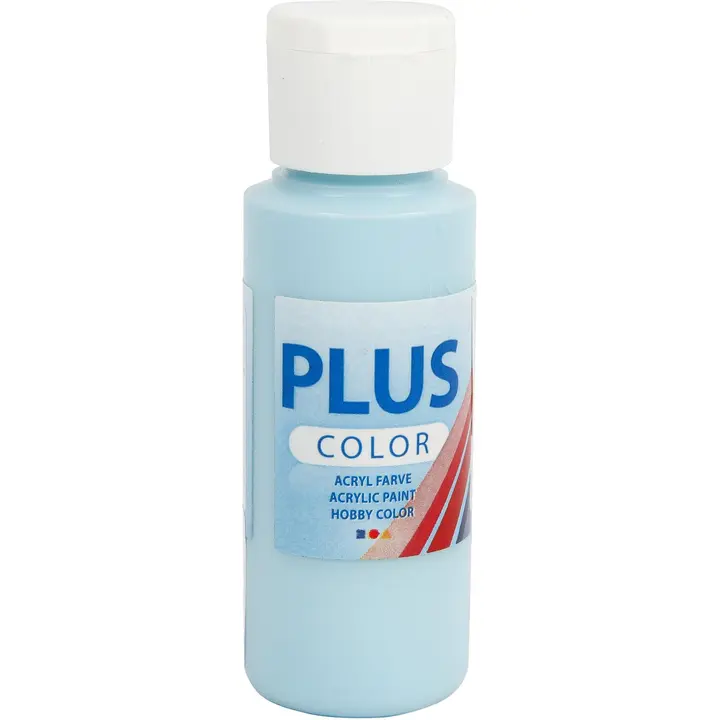 Plus Color askartelumaali 60 ml jäänsininen