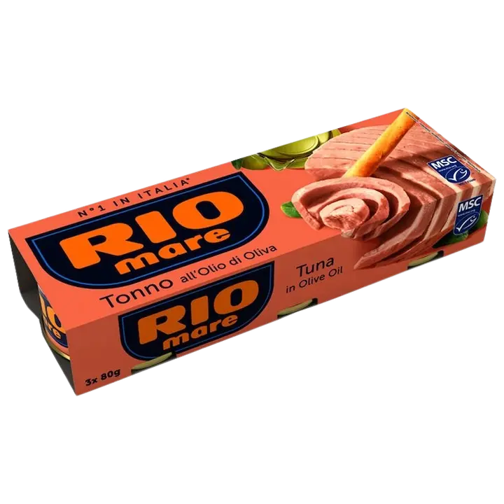 3x80g/52g Rio Mare MSC tonnikala oliiviöljyssä