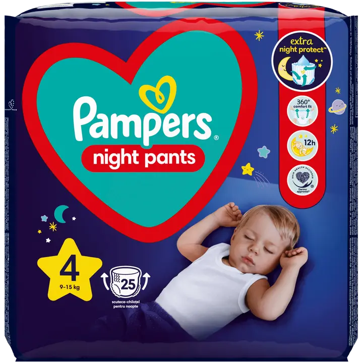 Pampers Night püksmähkmed VP S4 25tk