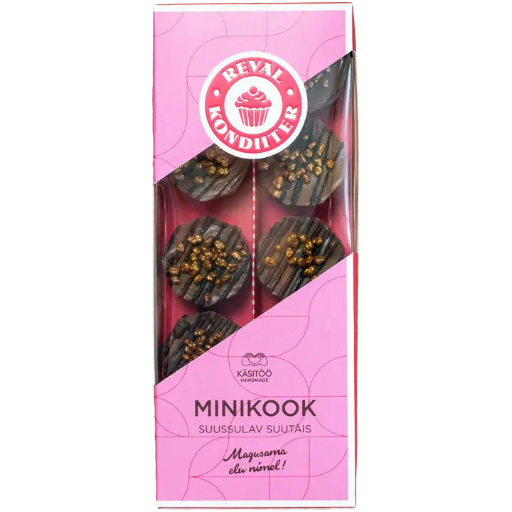 Reval Kondiiter Šokolaadi Mini-Toorjuustukook 10 tk 170 g