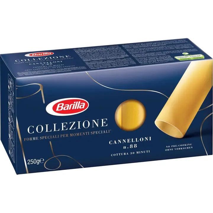 Barilla Collezione Cannelloni n.88  durumvehnästä valmistettu pasta 250g
