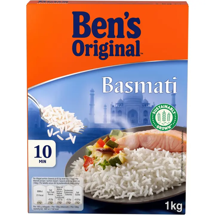 Ben's Original Basmatiriisi 1kg